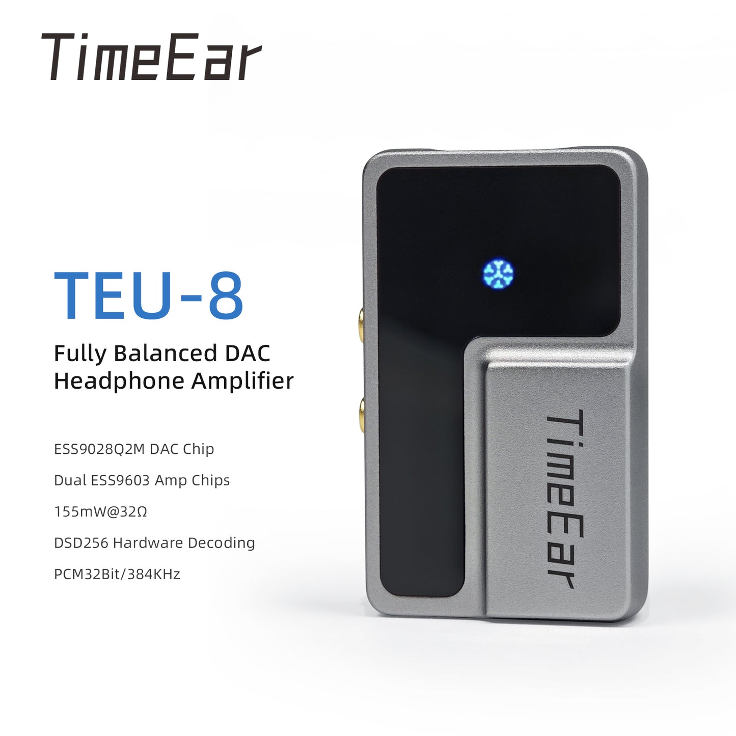TEU-8 Fully Balanced DAC Headphone Amplifier