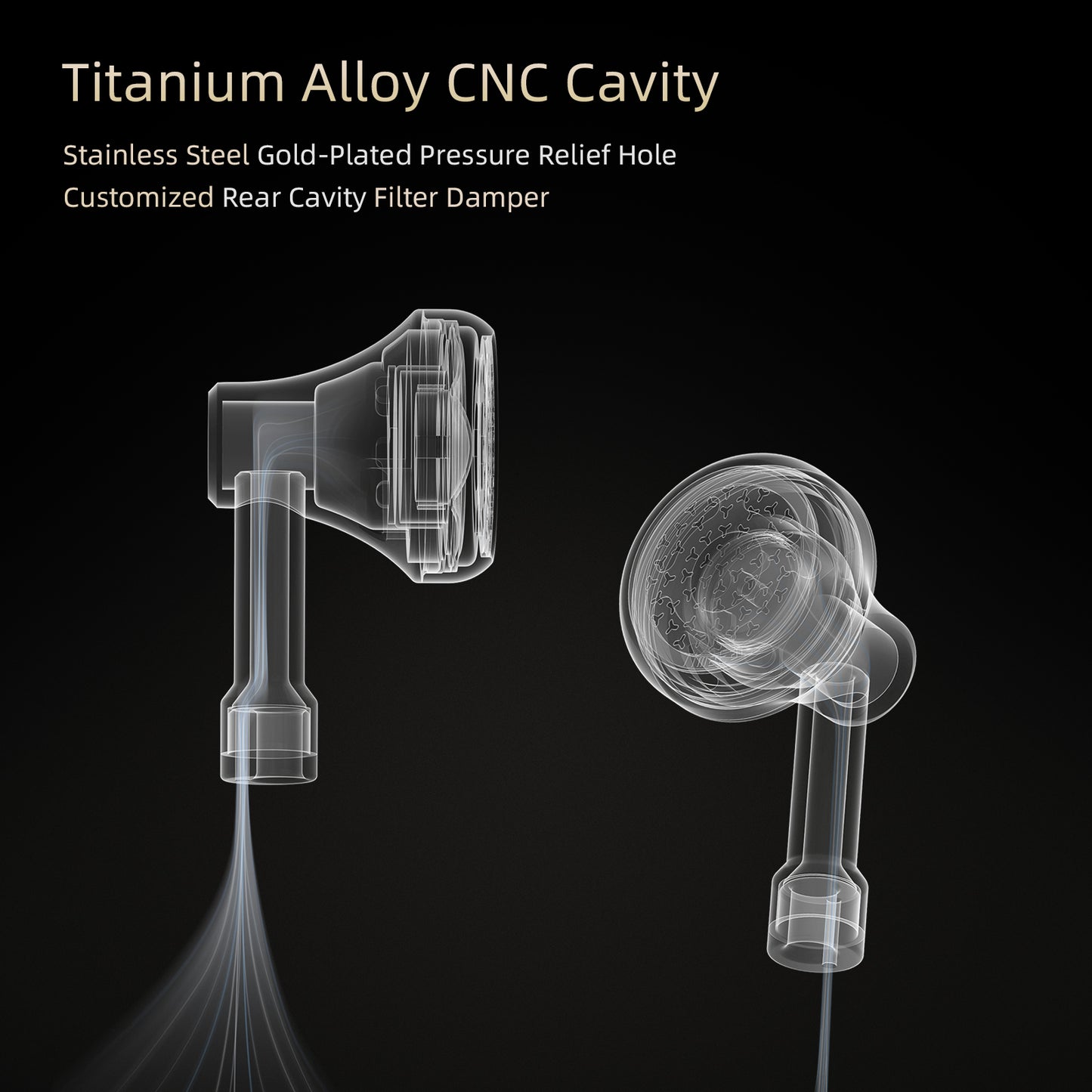 NH60 Titanium Alloy Flagship Earbuds