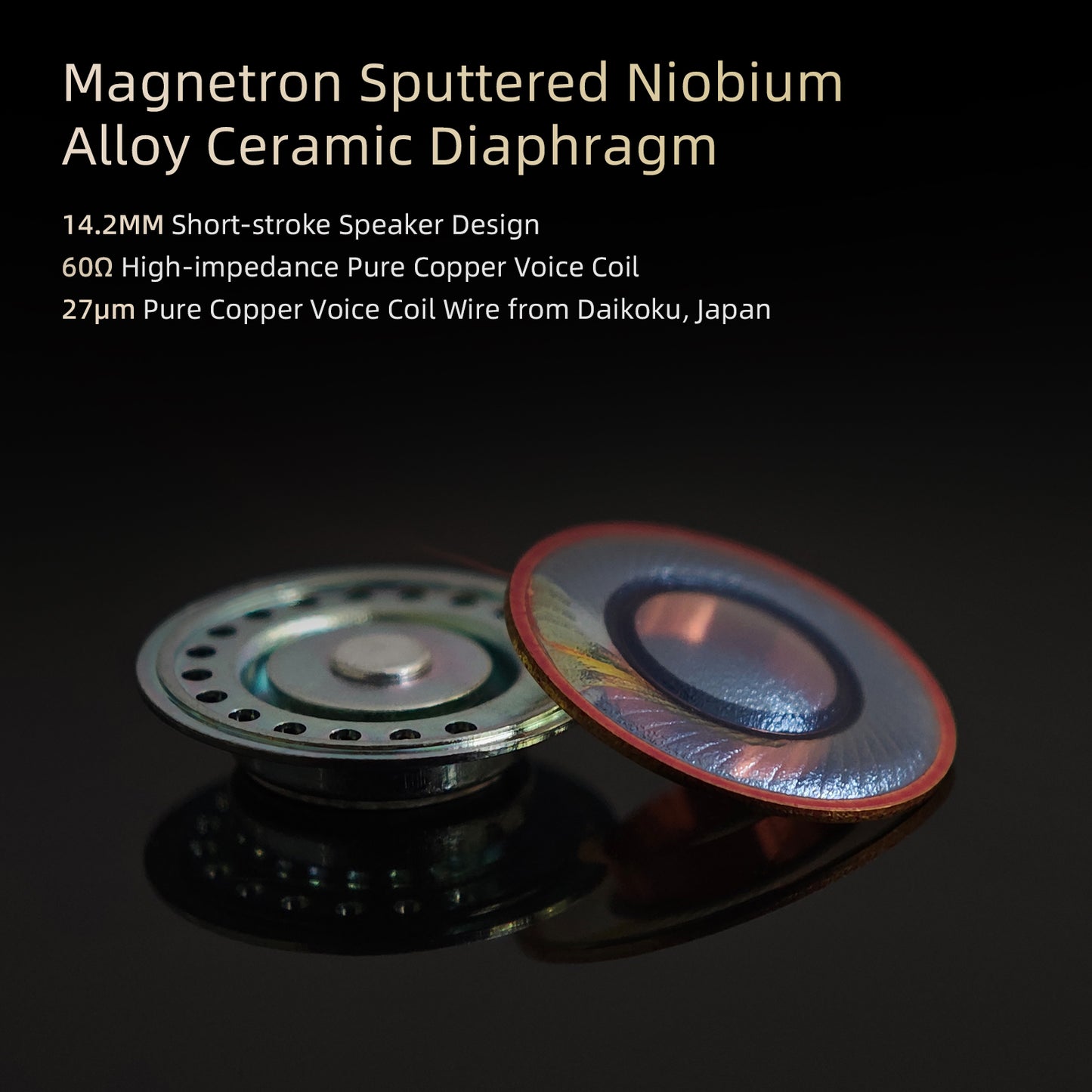 NH60 Titanium Alloy Flagship Earbuds