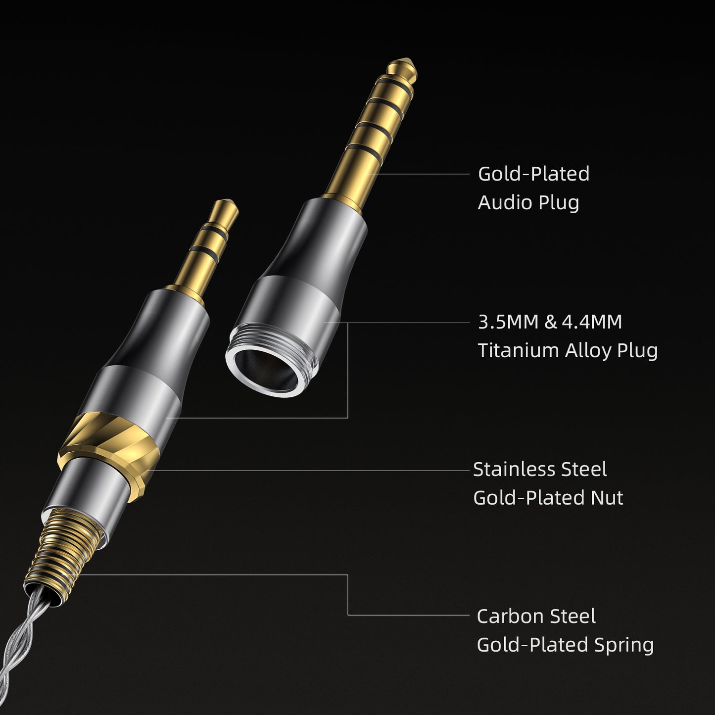 NH60 Titanium Alloy Flagship Earbuds