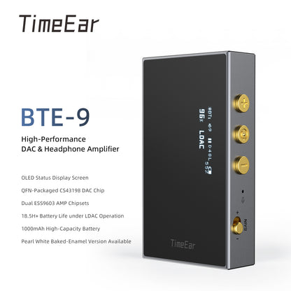 High-Performance DAC & Headphone Amplifier BTE-9
